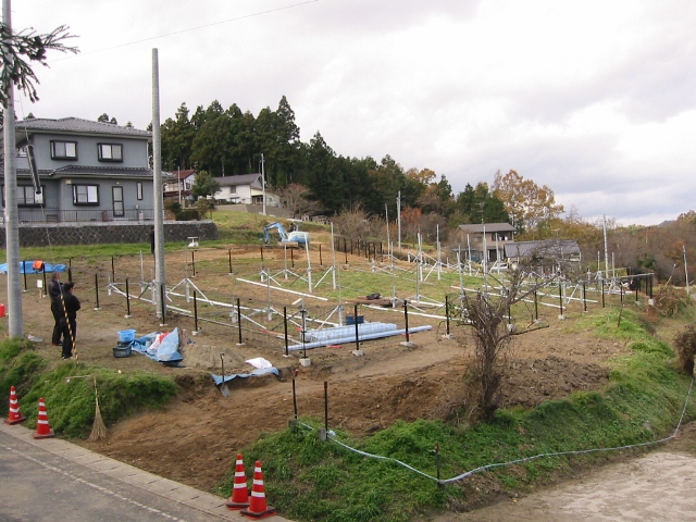 福島　太陽光現場